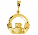 Claddagh Pendant Yellow Gold