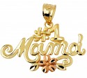 # 1 Mama Gold Pendant