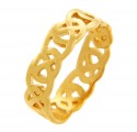 Gold Quadrum Trinity Ring for Women