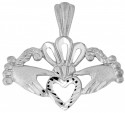 Claddagh Silver Pendant