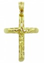 Yellow Gold Crucifix Pendant - The Endless Crucifix