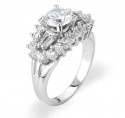 Ladies Cubic Zirconia Ring - The Danica Diamento