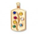 Family Tree Birthstone Pendant