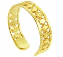 Yellow Gold Puzzle Toe Ring