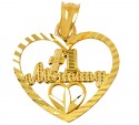 # 1 Mommy Gold Pendant