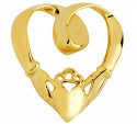 Gold Claddagh Slide
