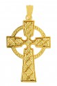 Yellow Gold Celtic Cross Pendant