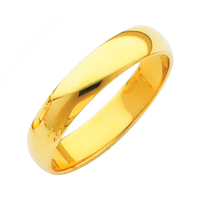 Gold Classic Wedding Band